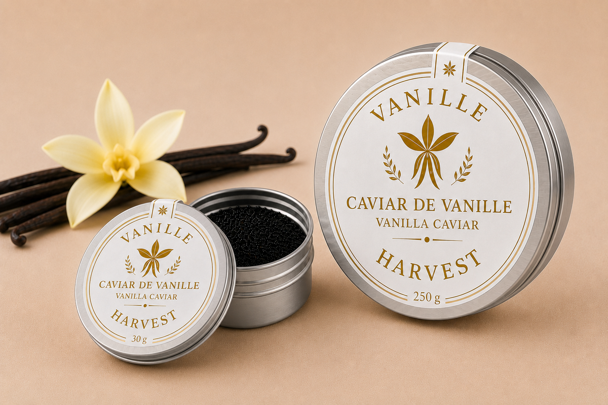 Bourbon vanilla caviar from Madagascar