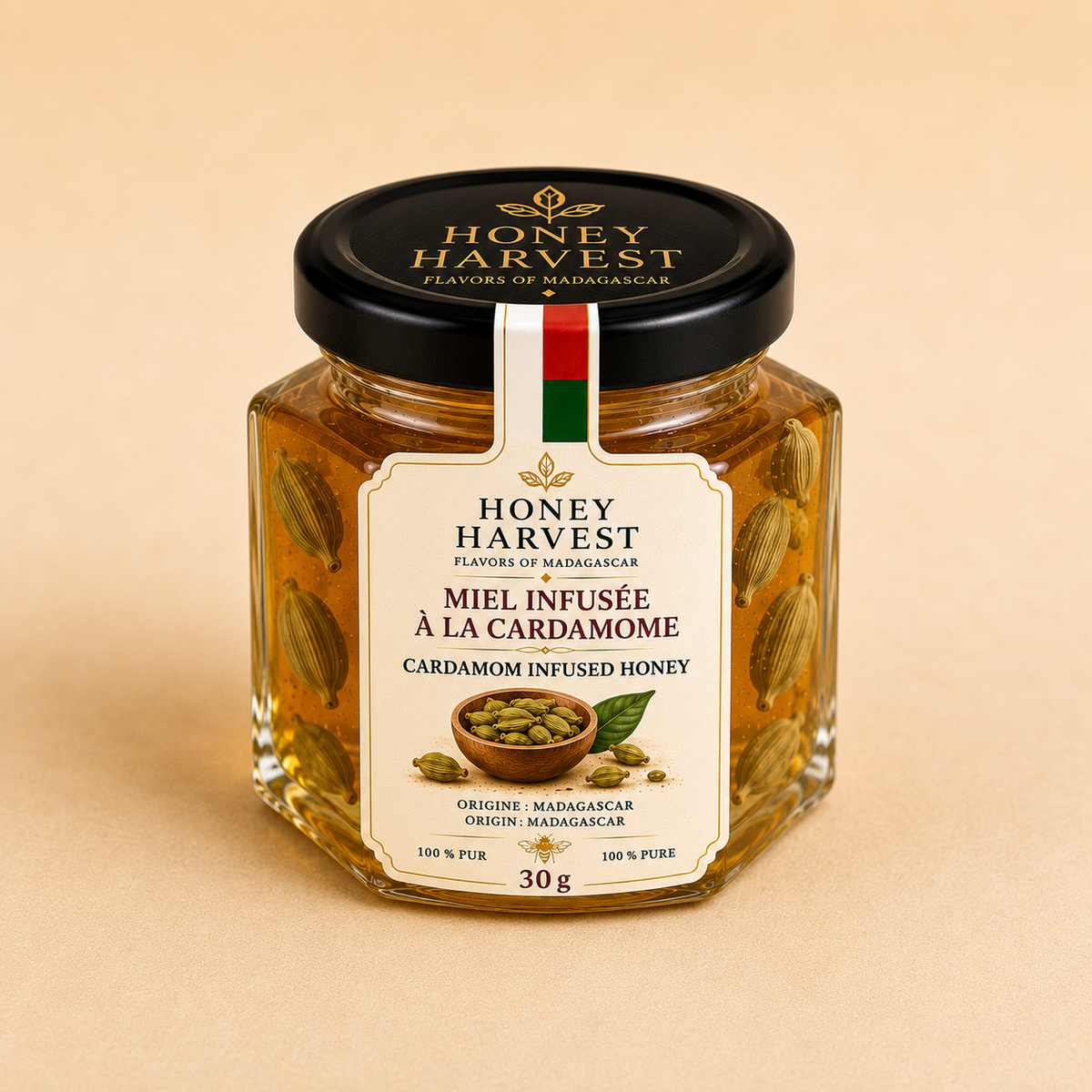 Individual 30 g Mini Honey Jars – Hospitality & Foodservice Format