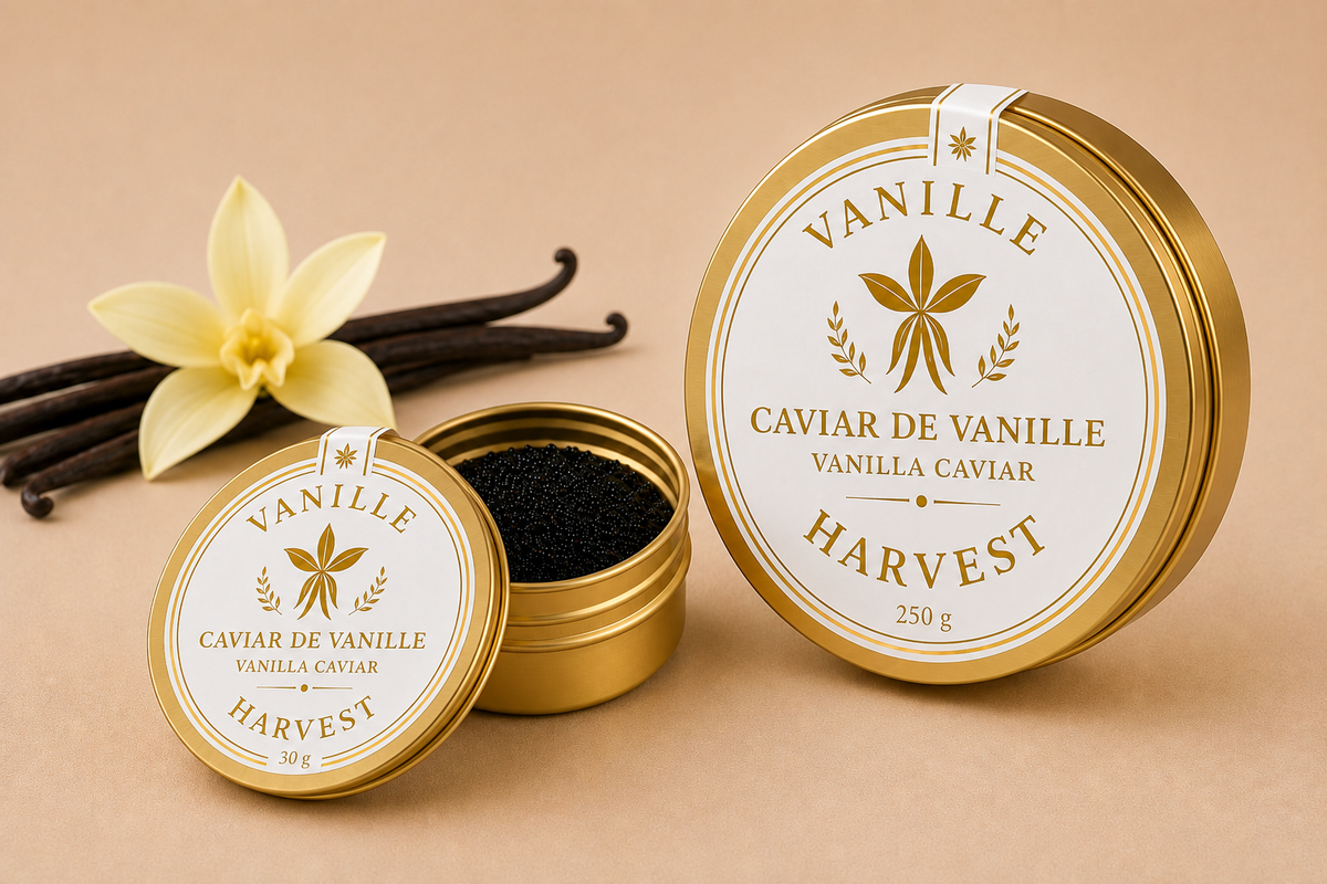 Bourbon vanilla caviar from Madagascar