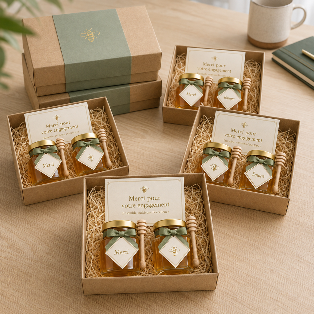 Customizable mini honey jars | 50g and 75g