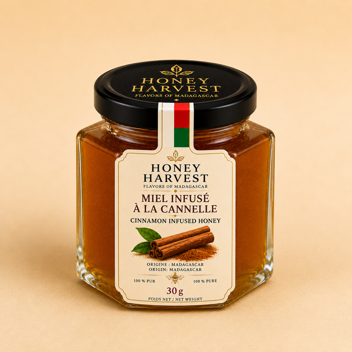 Individual 30 g Mini Honey Jars – Hospitality & Foodservice Format