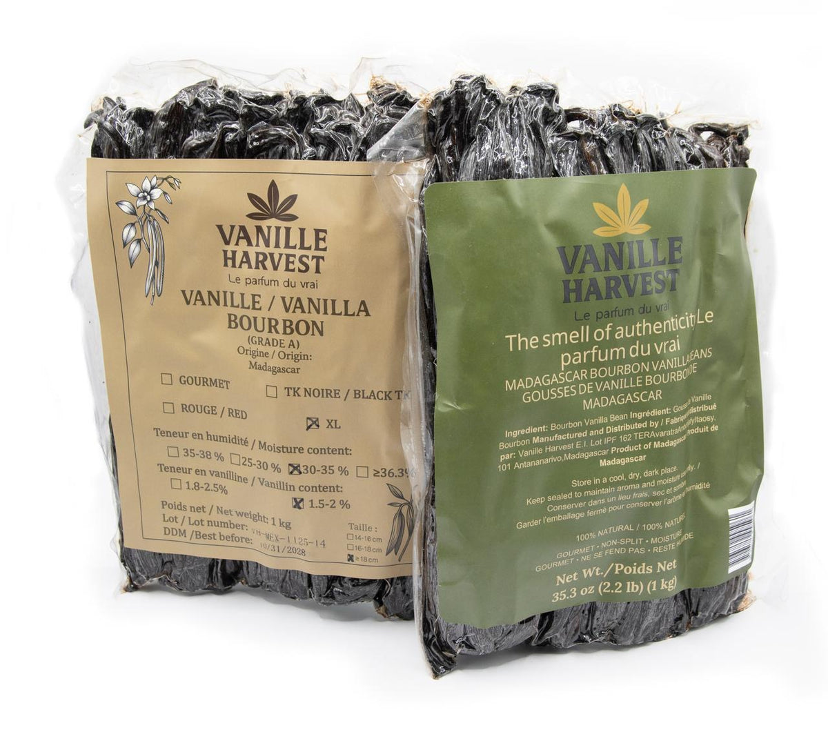 Gourmet Bourbon Vanilla Beans – Madagascar Grade A