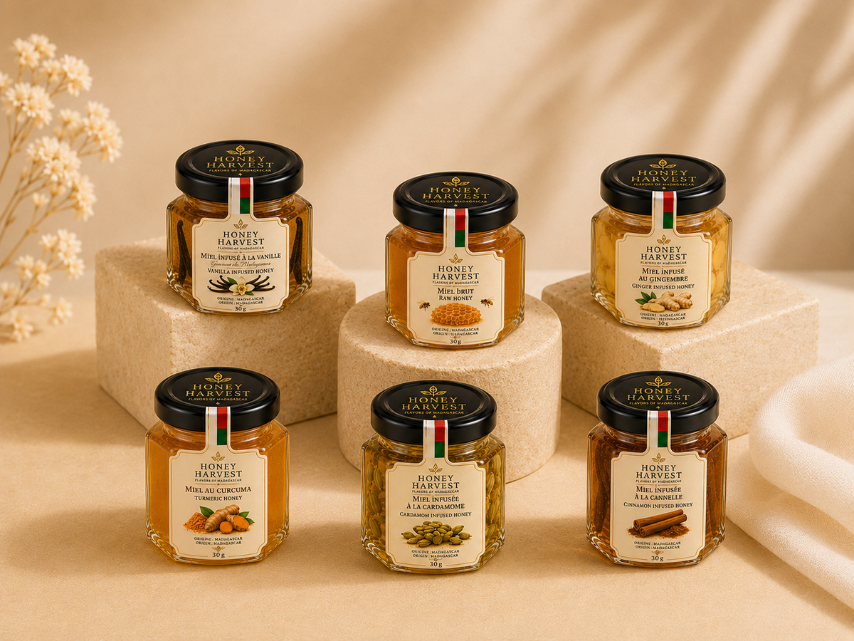 Individual 30 g Mini Honey Jars – Hospitality & Foodservice Format