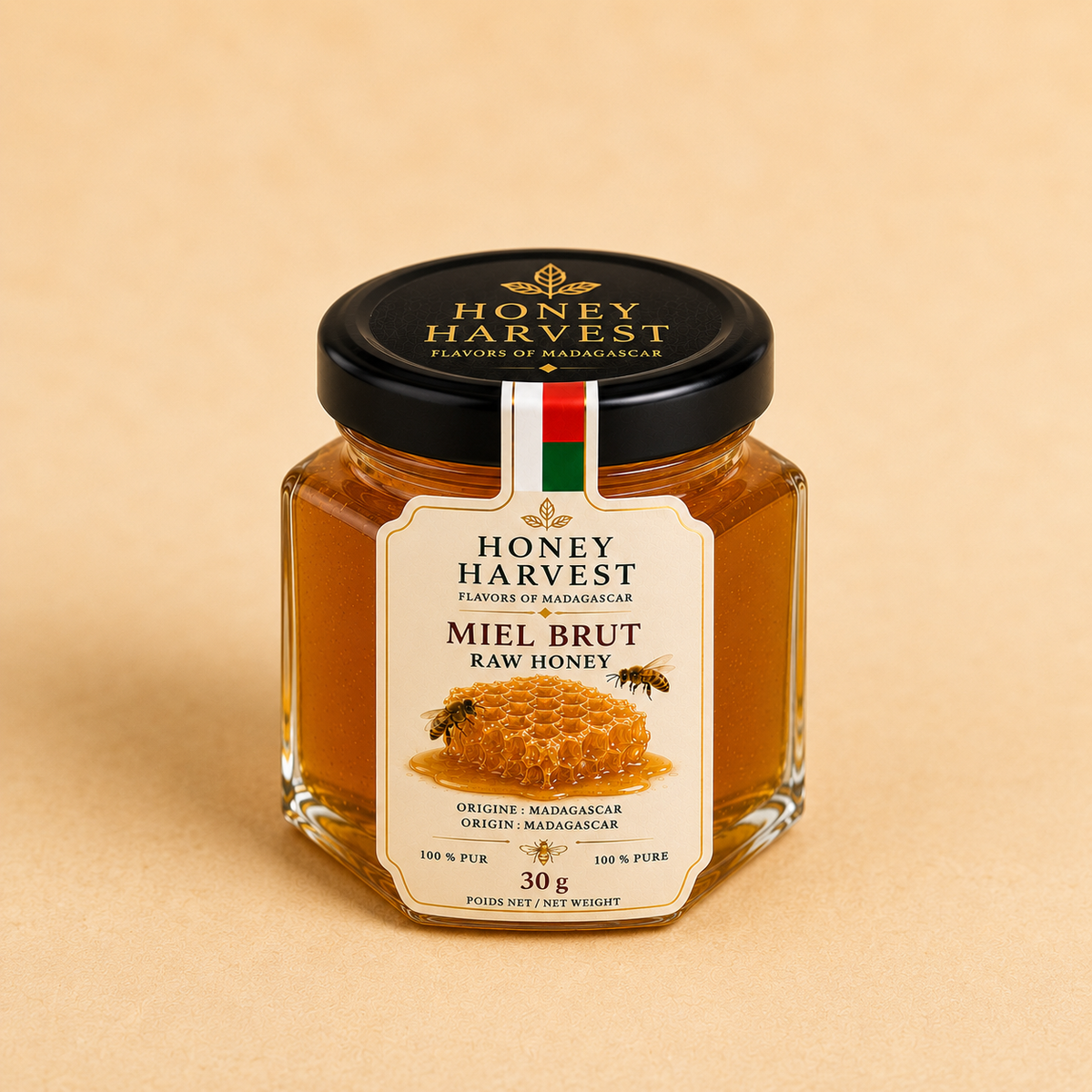 Individual 30 g Mini Honey Jars – Hospitality & Foodservice Format