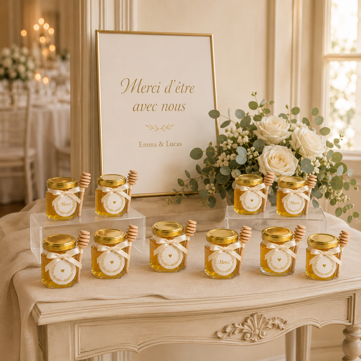 Customizable mini honey jars | 50g and 75g
