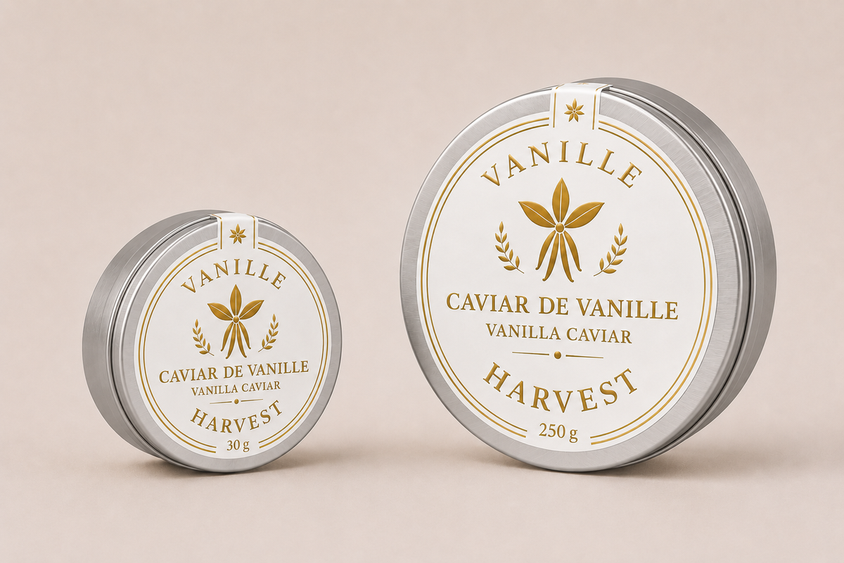 Bourbon vanilla caviar from Madagascar