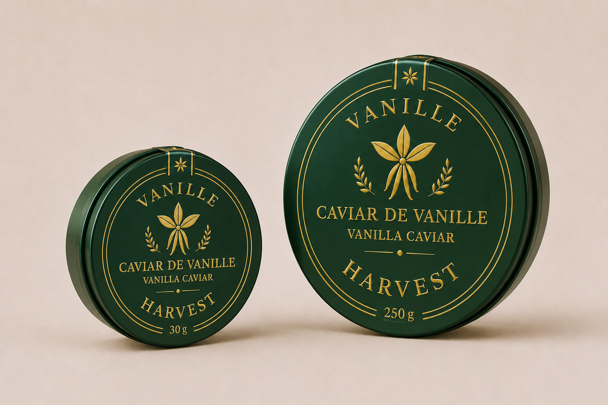 Bourbon vanilla caviar from Madagascar